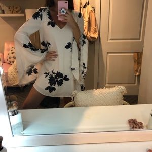 Free People Bell Sleeve Dress